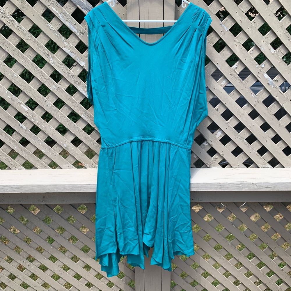 EUC BCBG Teal Dress